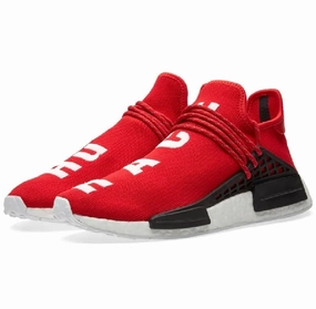Adidas NMD HU Pharrell Human Race Scarlet Adidas lifestyle shoes with breathable mesh