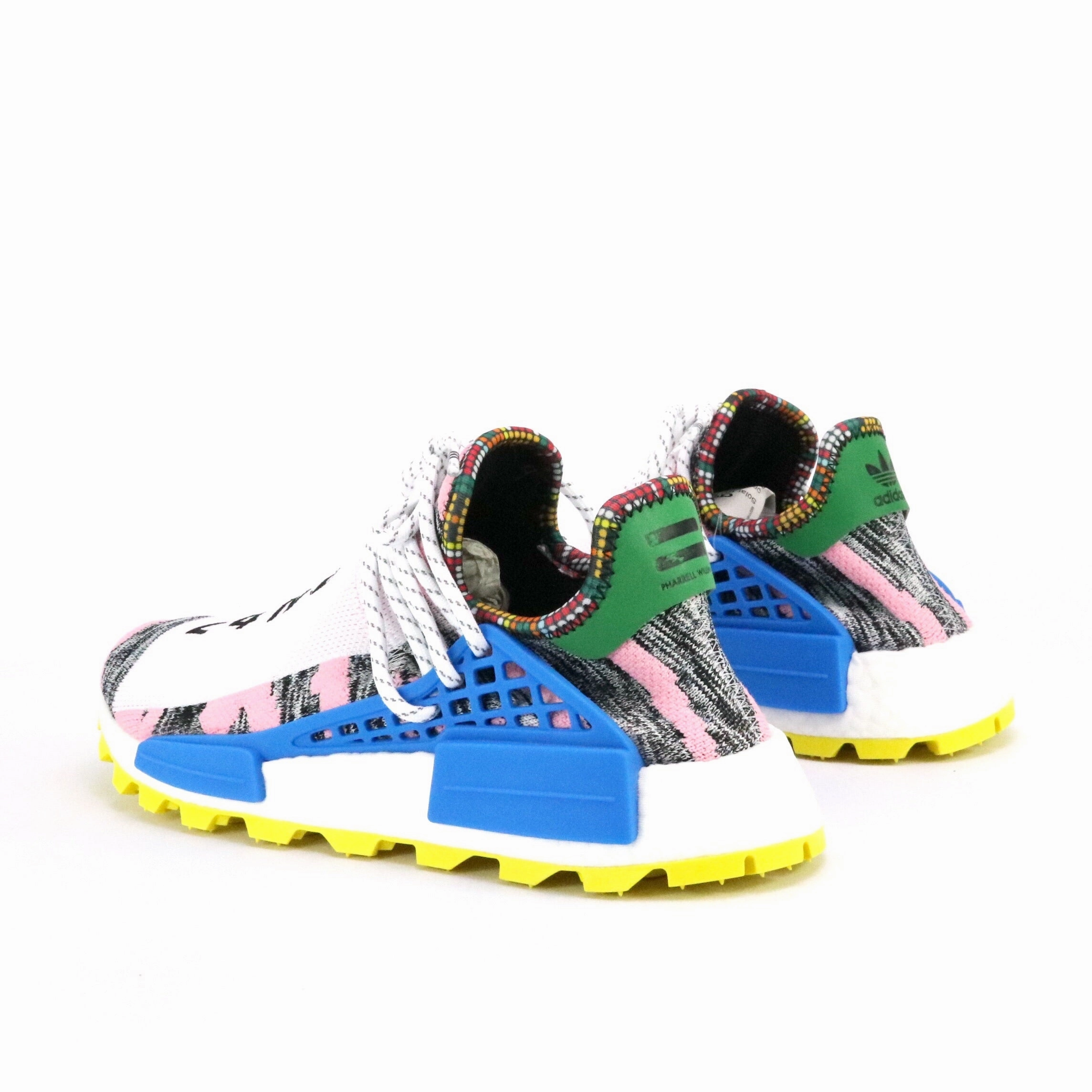 Adidas NMD Hu Pharrell Solar Pack Mother Breathable Shoes