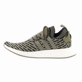 Adidas NMD R2 Olive Black Adidas lifestyle shoes with breathable mesh