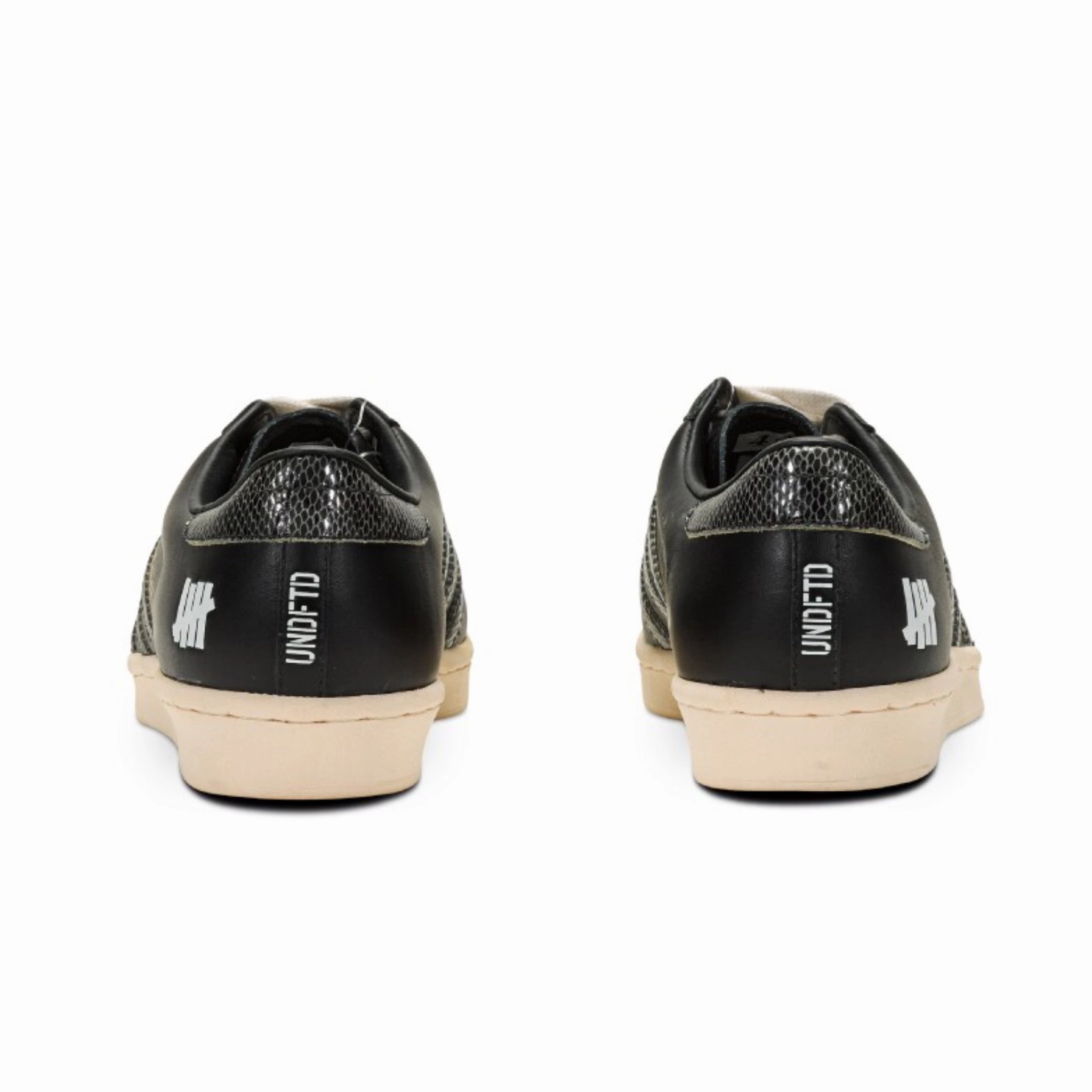 Adidas Original 35th Anniversary Consortium Superstar X Undefeated Black Black White Basketball Shoes