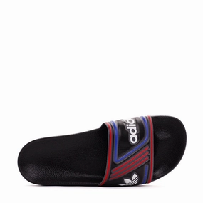 Adidas Originals Adilette Black Blue Men EE6177 Adidas versatile shoe styles