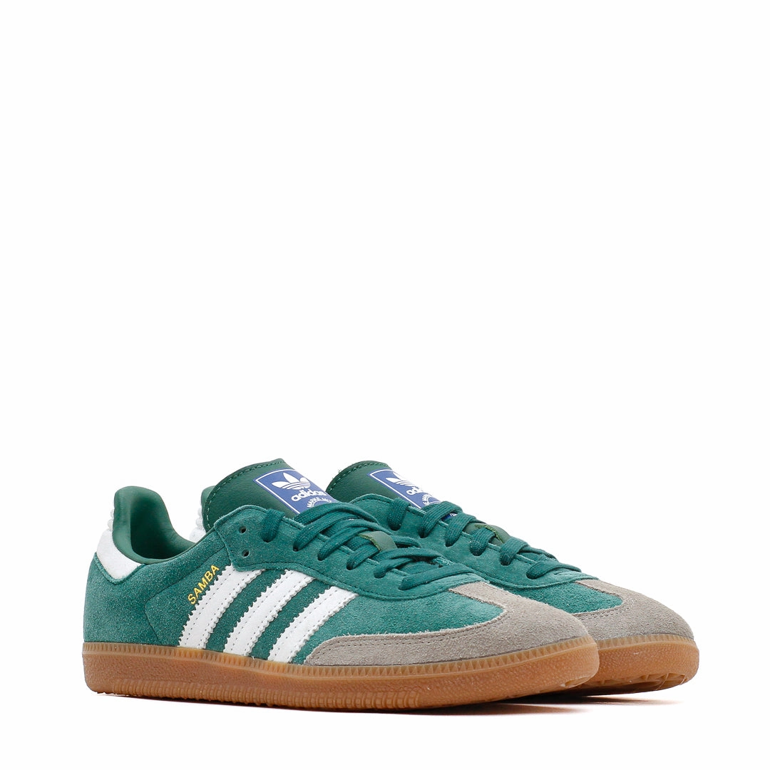 Adidas Originals Men Samba OG Green ID2054 Adidas Classic Running Shoes for Style
