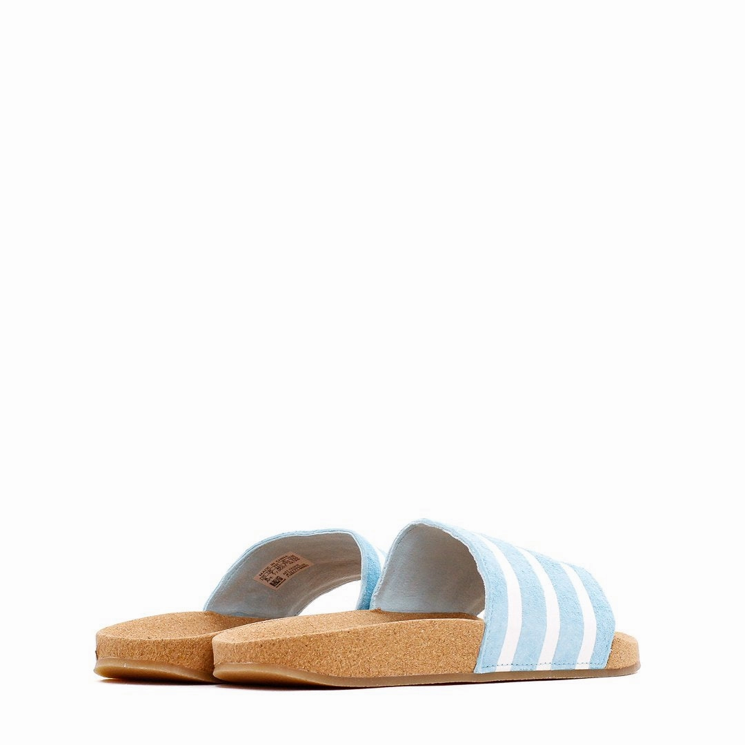 Adidas Originals Women Adilette Sky Blue White FX5918 Adidas Classic Running Shoes for Style