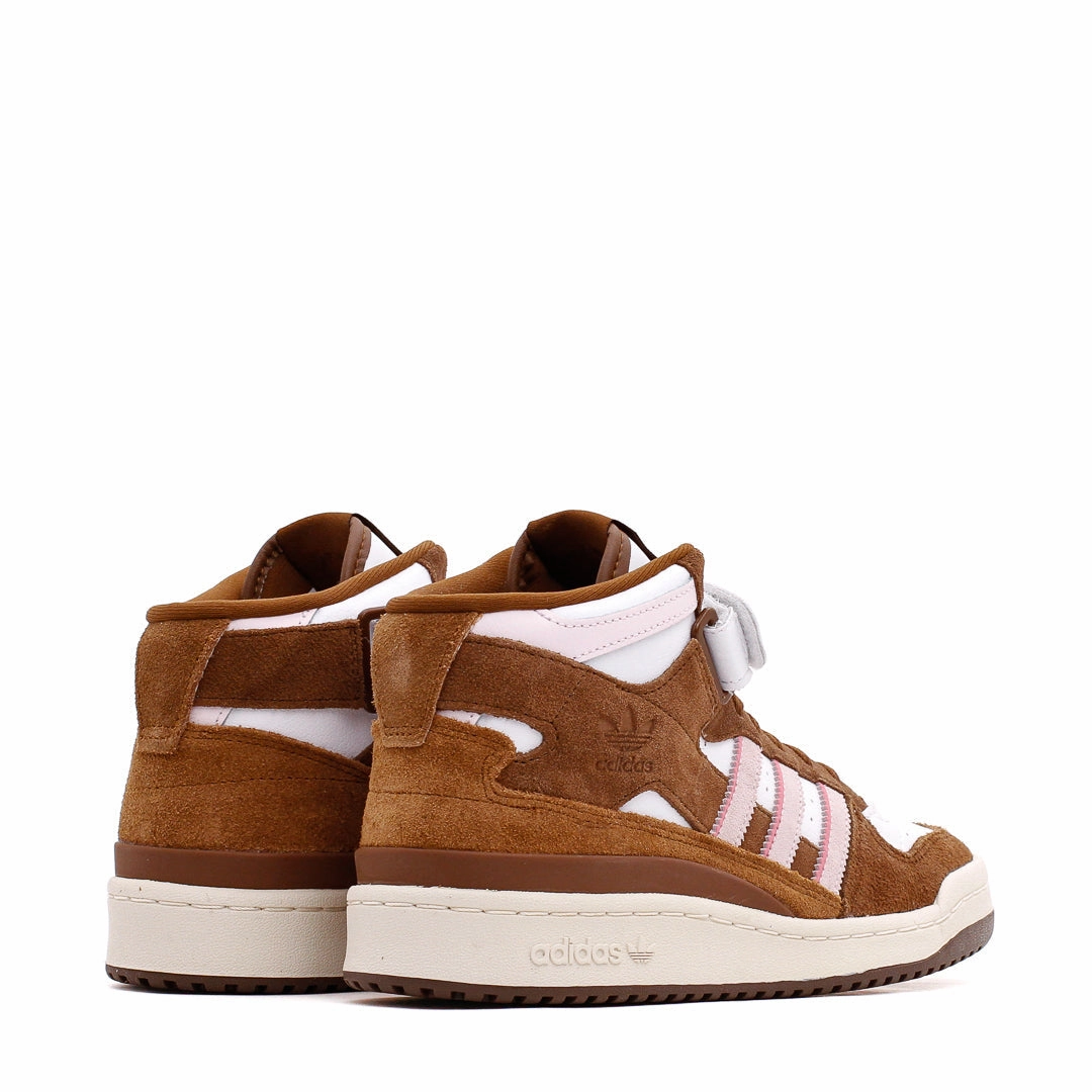 Adidas Originals Women Forum Mid White Brown GY6802 Adidas Classic Running Shoes for Style