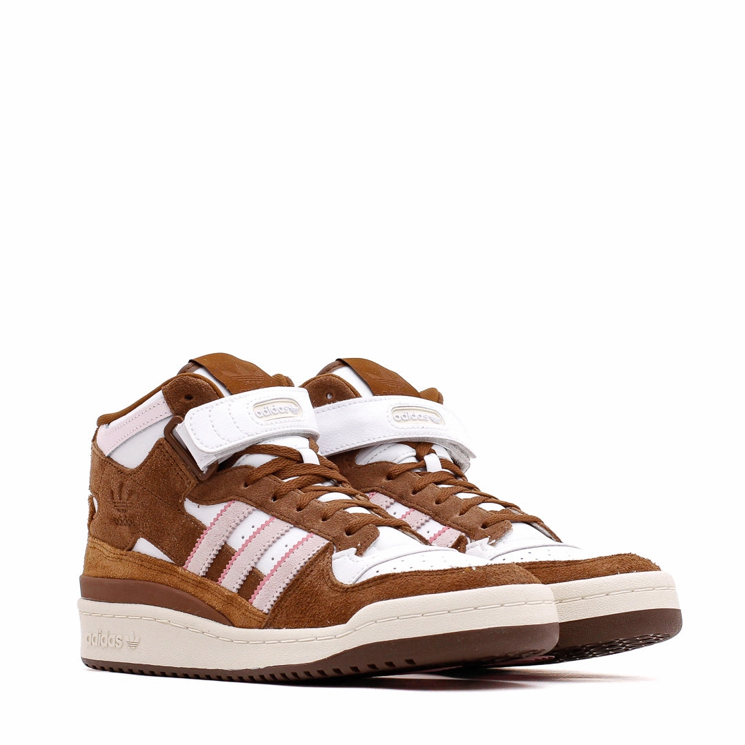 Adidas Originals Women Forum Mid White Brown GY6802 Adidas Classic Running Shoes for Style