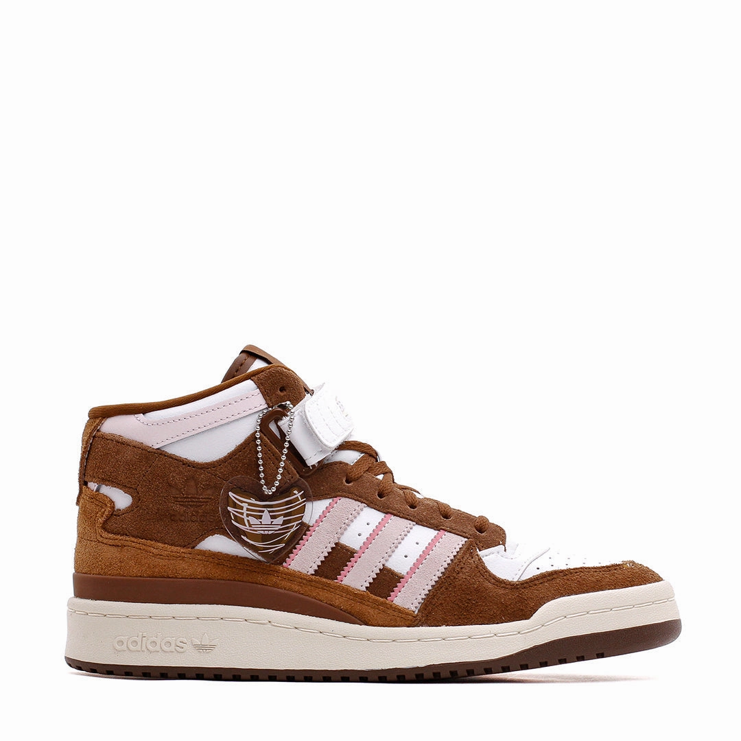 Adidas Originals Women Forum Mid White Brown GY6802 Adidas Classic Running Shoes for Style