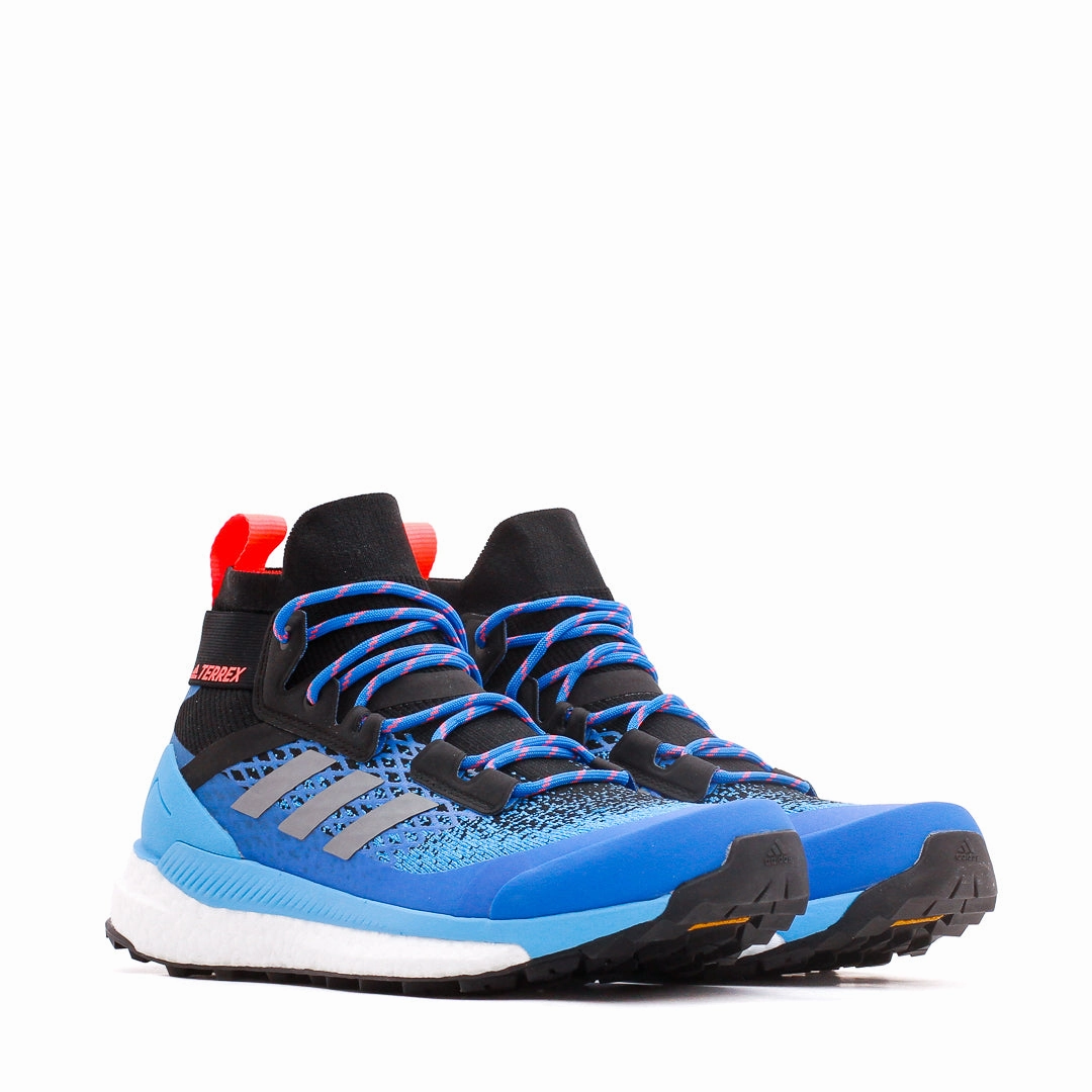 Adidas Outdoor Men Terrex Boost Free Hiker Primeblue Black Blue GZ0334 Adidas Classic Running Shoes for Style