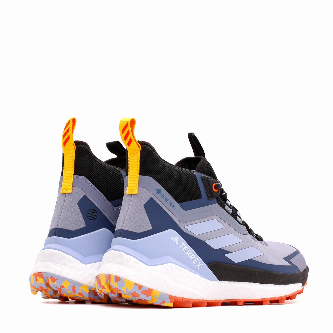 Adidas Outdoor Men Terrex Free Hiker 2 GTX Silver Violet HQ8385 Adidas Classic Running Shoes for Style