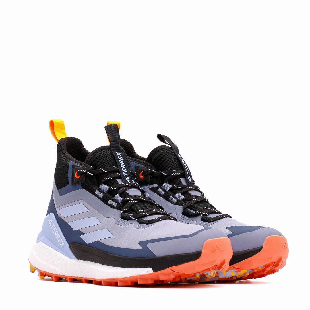 Adidas Outdoor Men Terrex Free Hiker 2 GTX Silver Violet HQ8385 Adidas Classic Running Shoes for Style