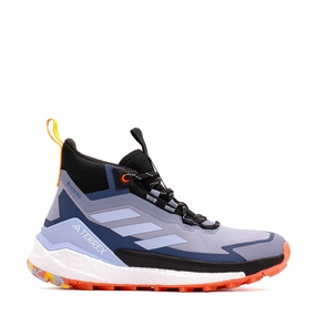 Adidas Outdoor Men Terrex Free Hiker 2 GTX Silver Violet HQ8385 Adidas versatile shoe styles