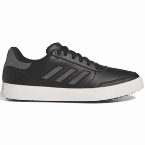 adidas Retrocross 24 Spikeless Waterproof Shoes - Core Black/Grey Five/Off White Adidas golf footwear options