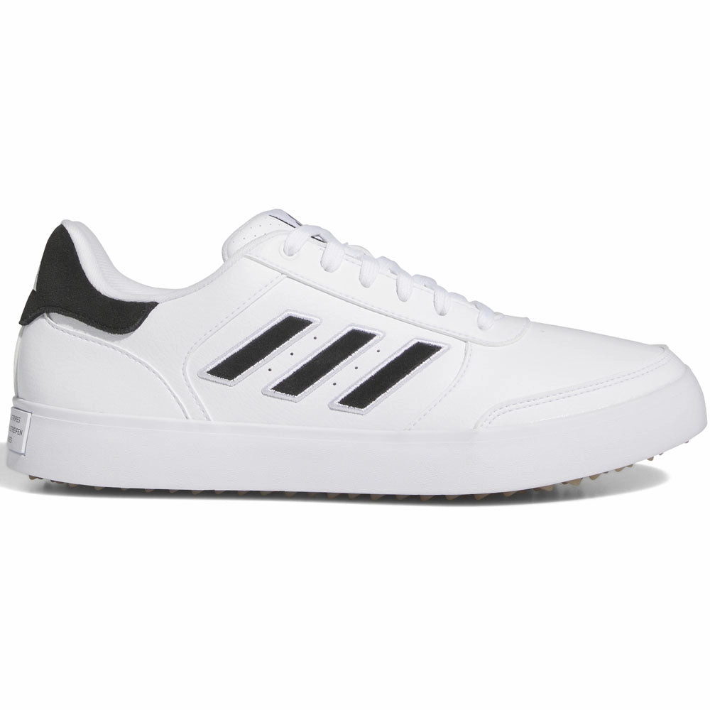 adidas Retrocross 24 Spikeless Waterproof Shoes - Ftwr White/Core Black/Gum4 Adidas golf footwear options