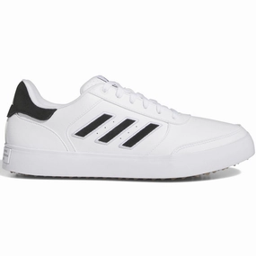 adidas Retrocross 24 Spikeless Waterproof Shoes - Ftwr White/Core Black/Gum4 Adidas golf footwear options