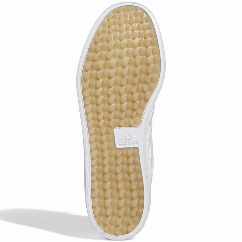 adidas Retrocross 24 Spikeless Waterproof Shoes - Ftwr White/Ftwr White/Preloved Green Performance Golf Footwear