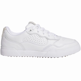adidas Retrocross Spikeless Ladies Shoes - White/Grey Six/Gum 4 Adidas golf footwear options
