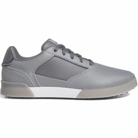 adidas Retrocross Spikeless Shoes - Grey Three/None/FTWR White Adidas golf footwear options