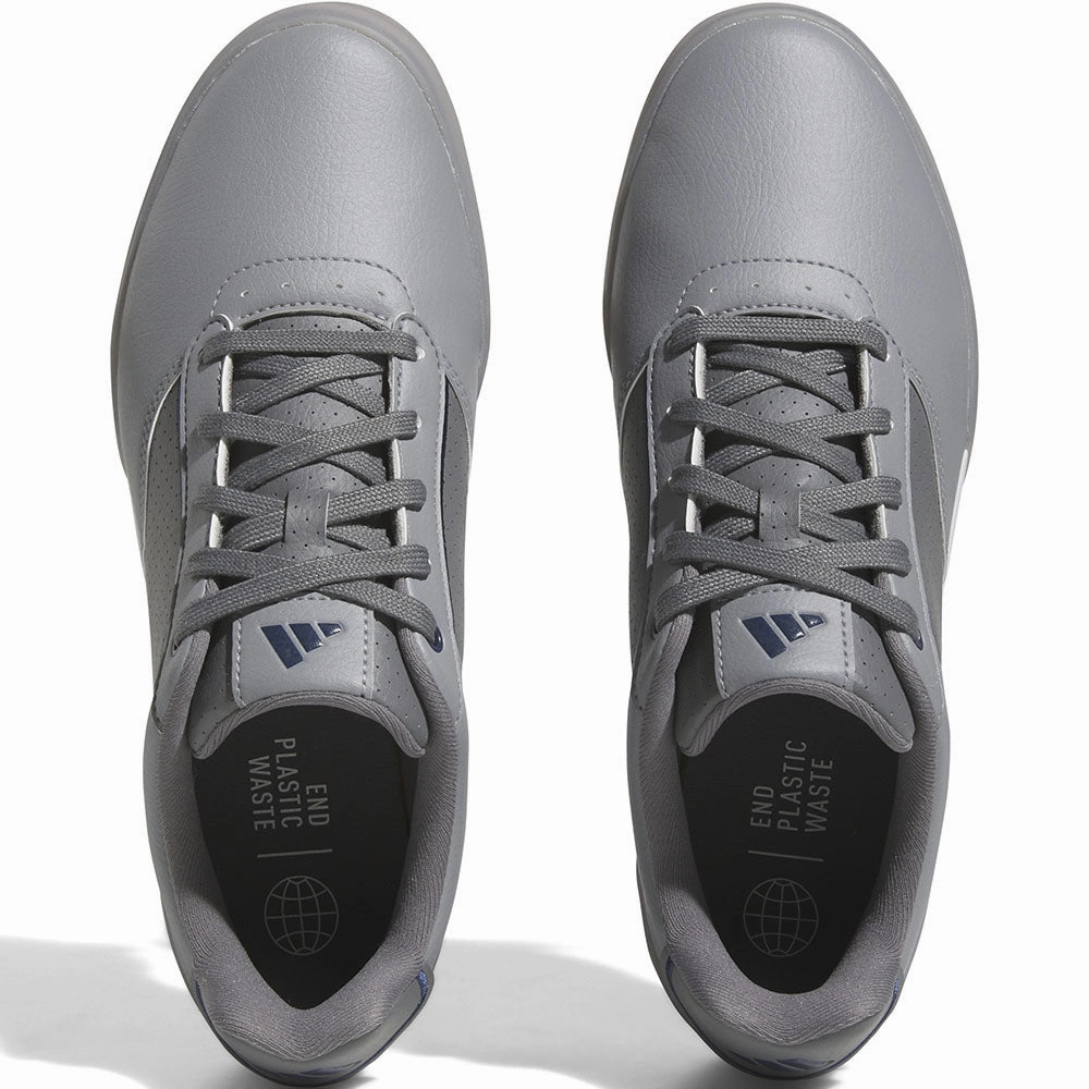 adidas Retrocross Spikeless Shoes - Grey Three/None/FTWR White Performance Golf Footwear