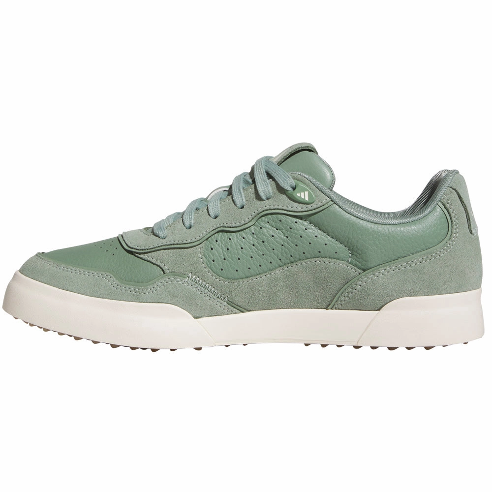 adidas Retrocross Spikeless Shoes - Silver Green/Off White/Gum 3 Performance Golf Footwear
