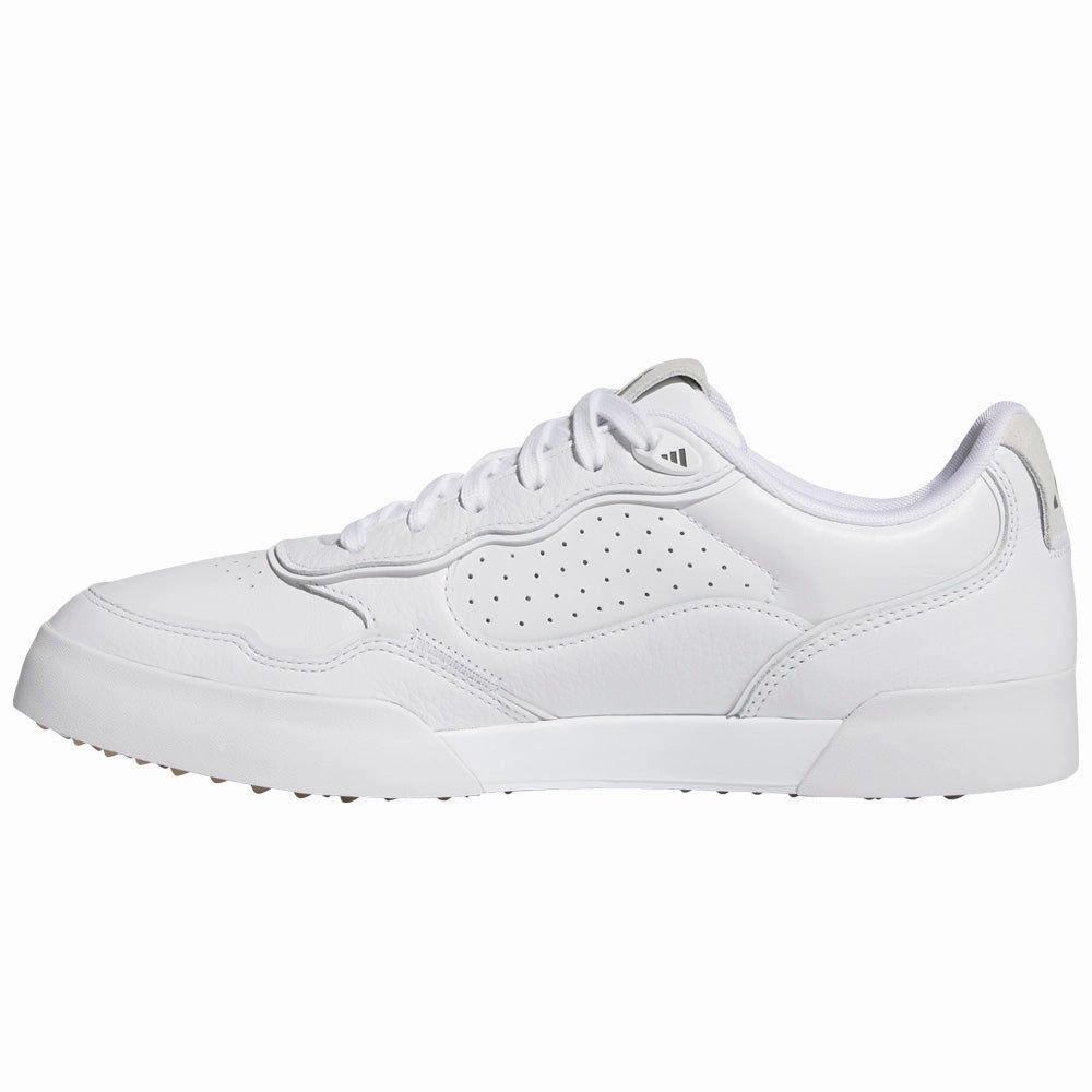 adidas Retrocross Spikeless Shoes - White/Grey Six/Gum 4 Performance Golf Footwear