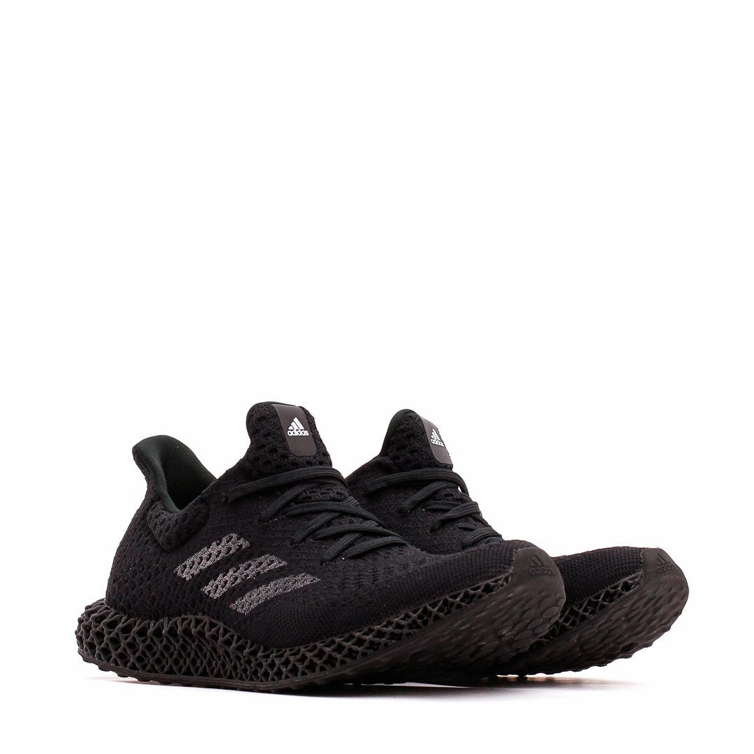 Adidas Running Men 4D Futurecraft Triple Black Q46228 Adidas Classic Running Shoes for Style