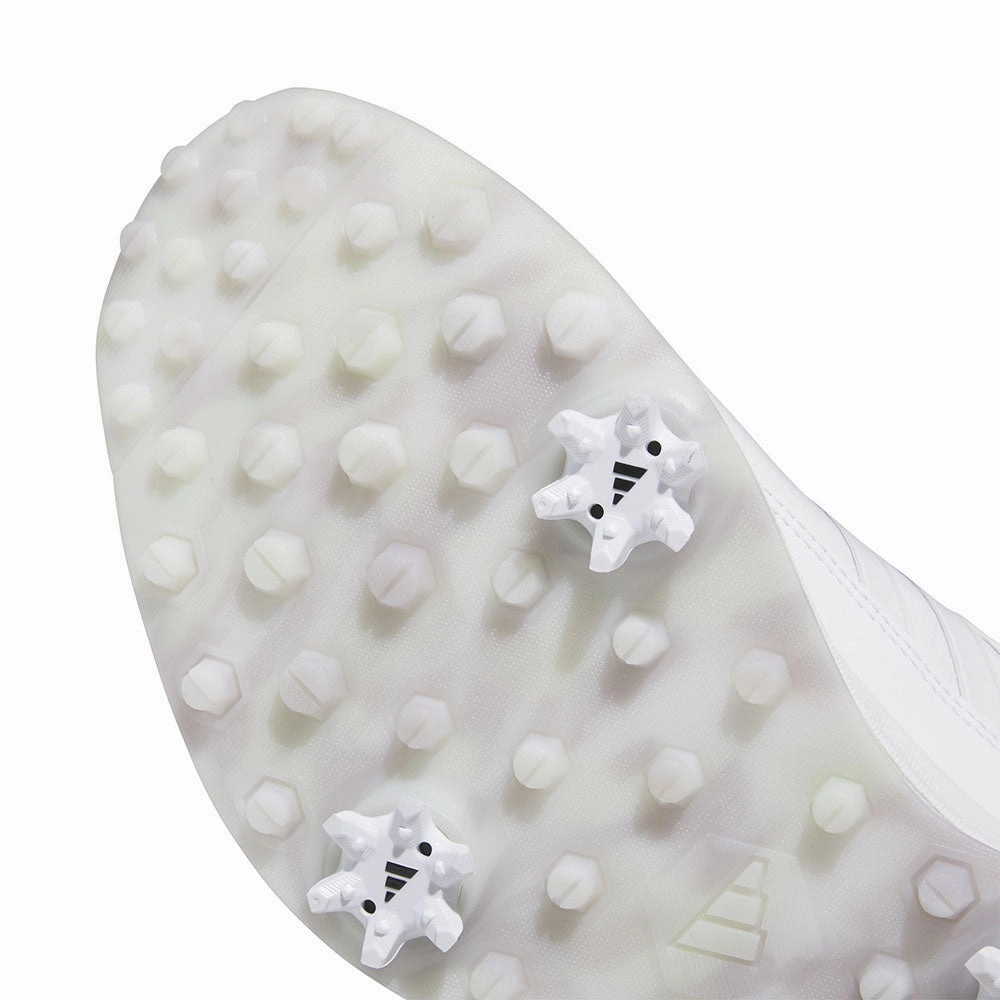 adidas S2G 24 Boa Ladies Spiked Waterproof Shoes - Ftwr White/Ftwr White/Crystal Jade Performance Golf Footwear