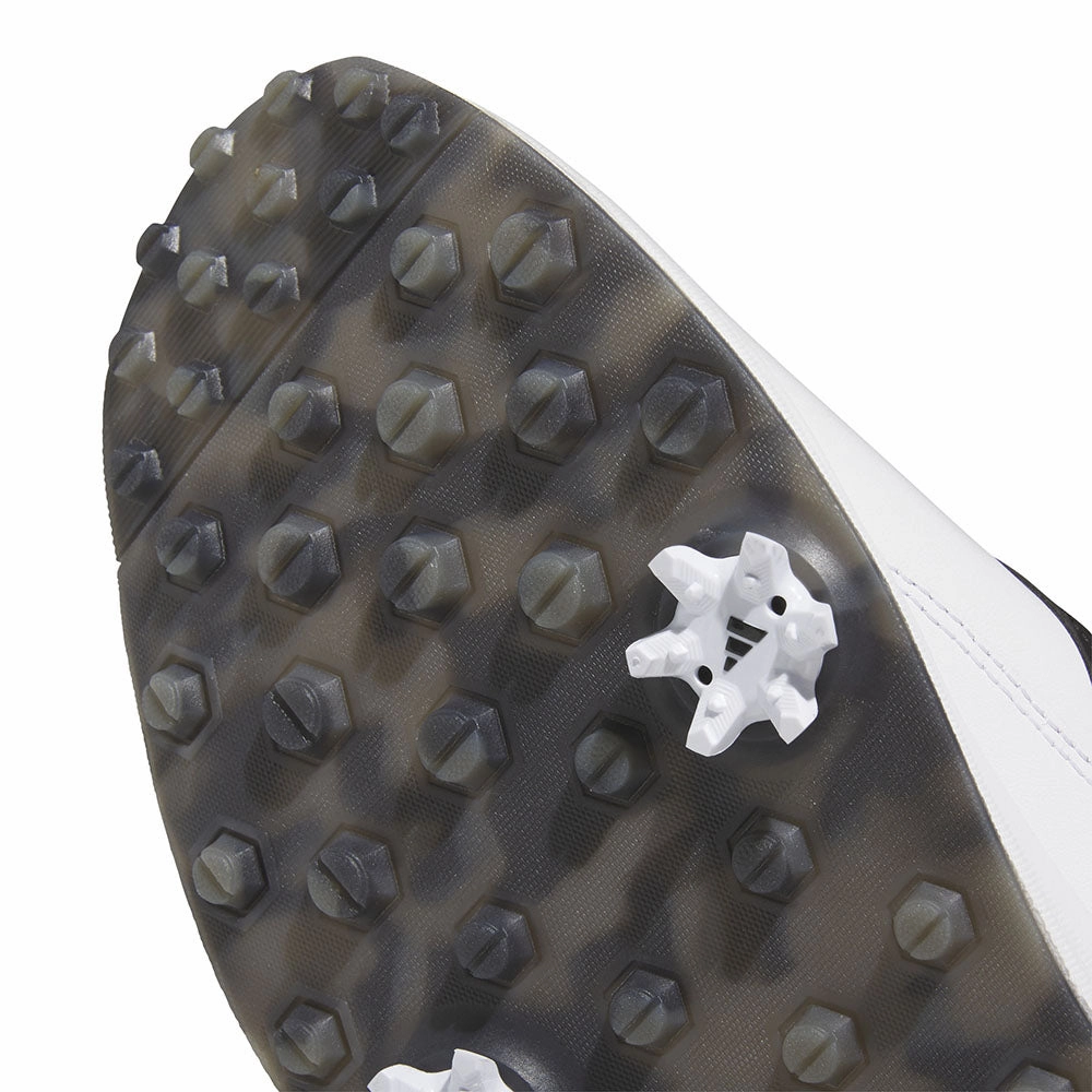 adidas S2G 24 Spiked Waterproof Shoes - Ftwr White/Core Black/Silver Met. Performance Golf Footwear