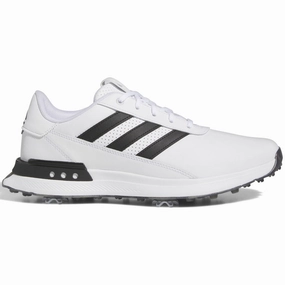 adidas S2G 24 Spiked Waterproof Shoes - Ftwr White/Core Black/Silver Met. Adidas golf footwear options