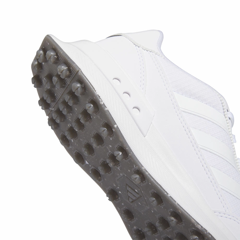 adidas S2G 24 Spikeless Ladies Waterproof Shoes - Ftwr White/Ftwr White/Charcoal Performance Golf Footwear