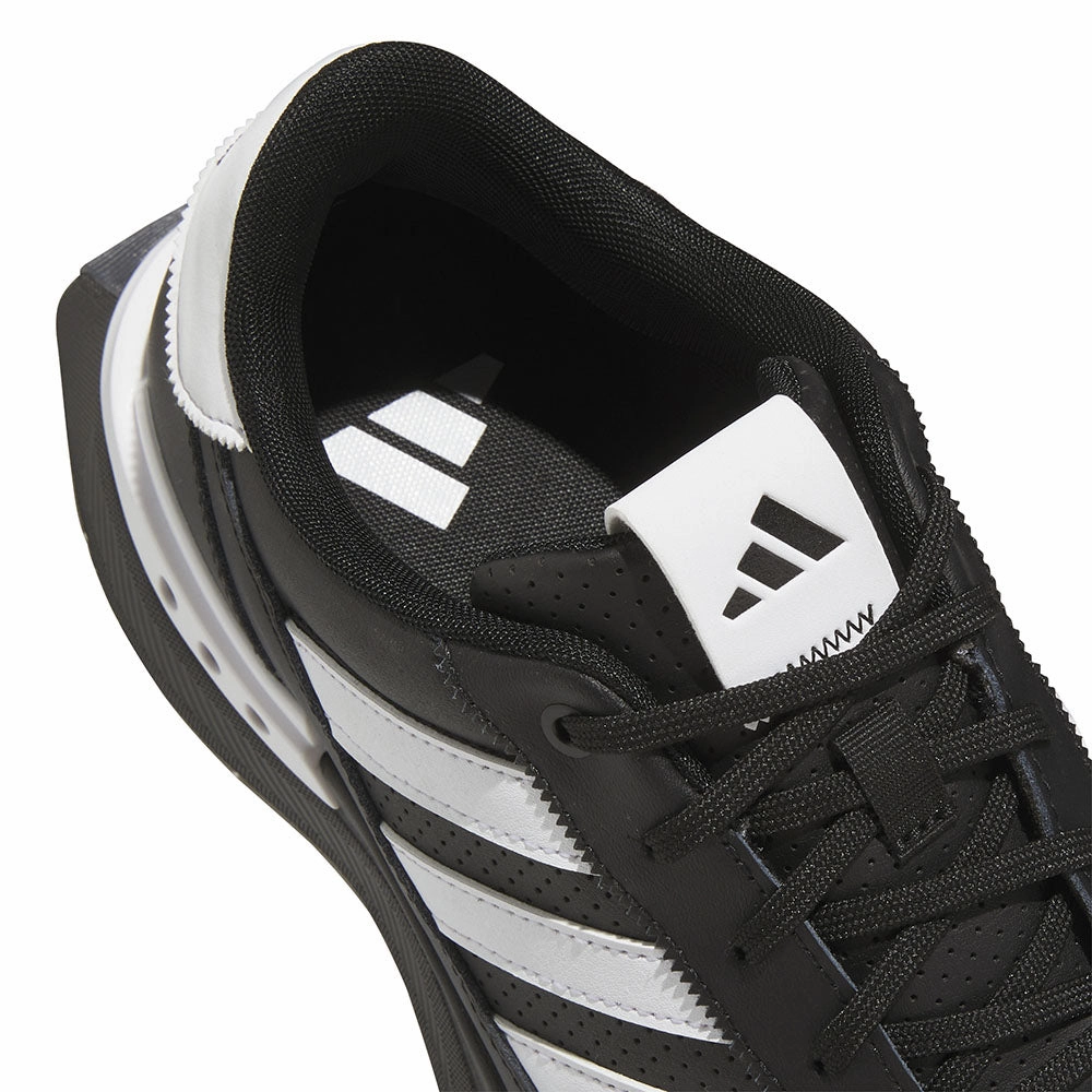 adidas S2G 24 Spikeless Leather Waterproof Shoes - Core Black/Ftwr White/Iron Met. Performance Golf Footwear