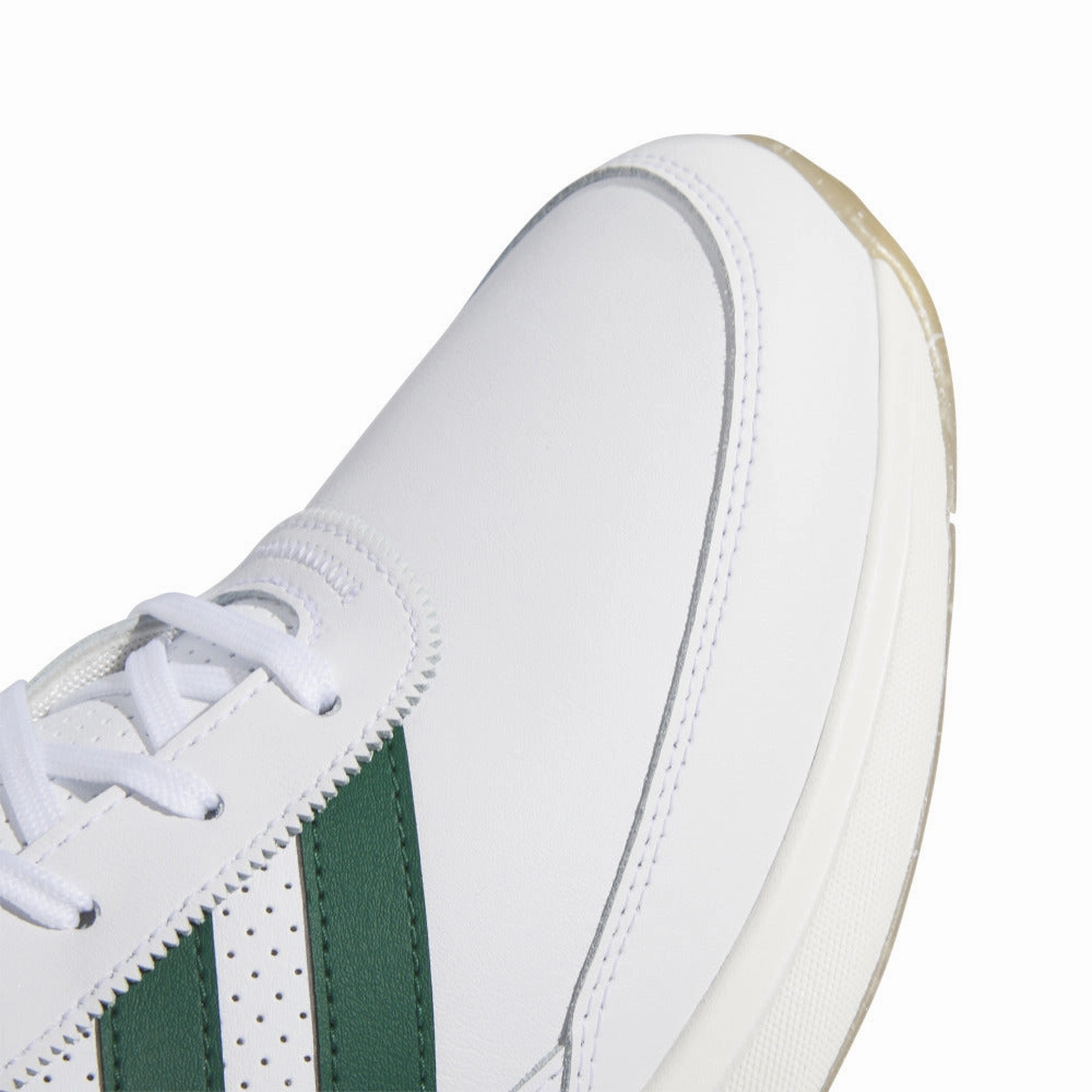 adidas S2G 24 Spikeless Leather Waterproof Shoes - Ftwr White/Collegiate Green/Gum4 Performance Golf Footwear
