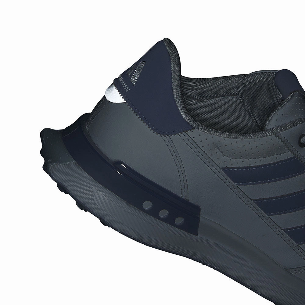 adidas S2G 24 Spikeless Leather Waterproof Shoes - Ftwr White/Collegiate Navy/Silver Met. Performance Golf Footwear