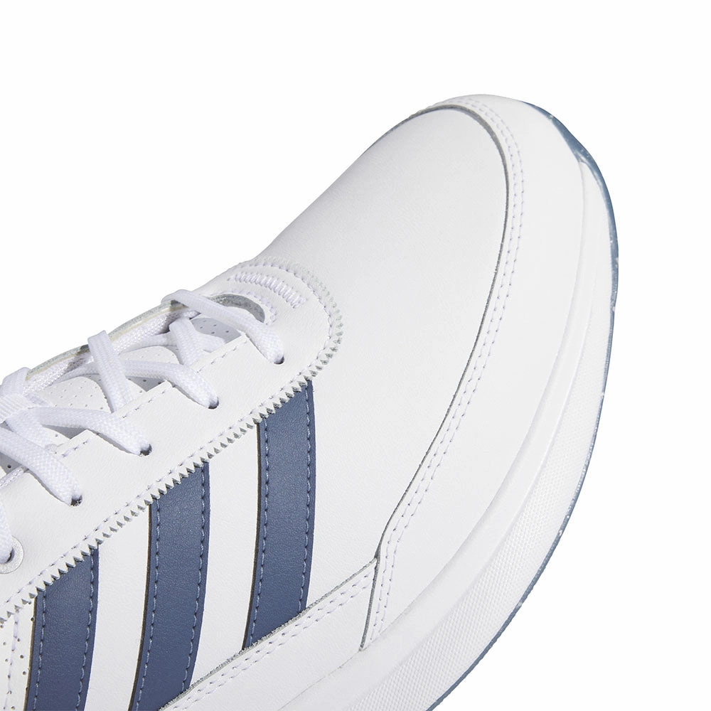 adidas S2G 24 Spikeless Leather Waterproof Shoes - Ftwr White/Collegiate Navy/Silver Met. Performance Golf Footwear