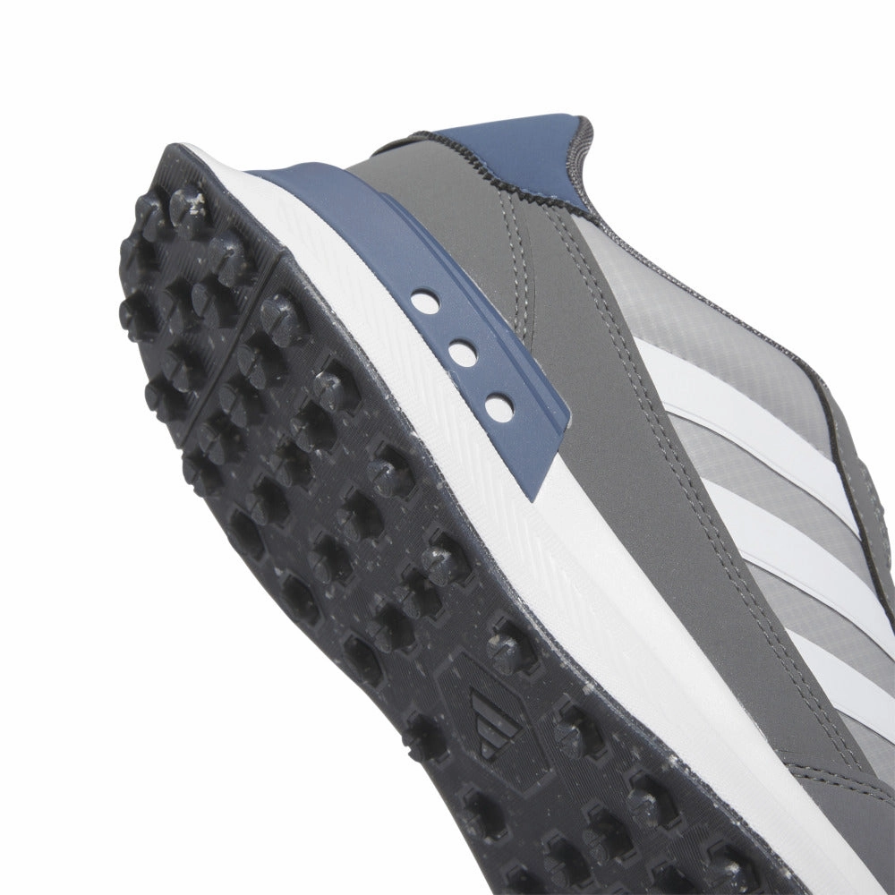 adidas S2G 24 Spikeless Waterproof Boa Shoes - Grey Four/Ftwr White/Preloved Ink Performance Golf Footwear