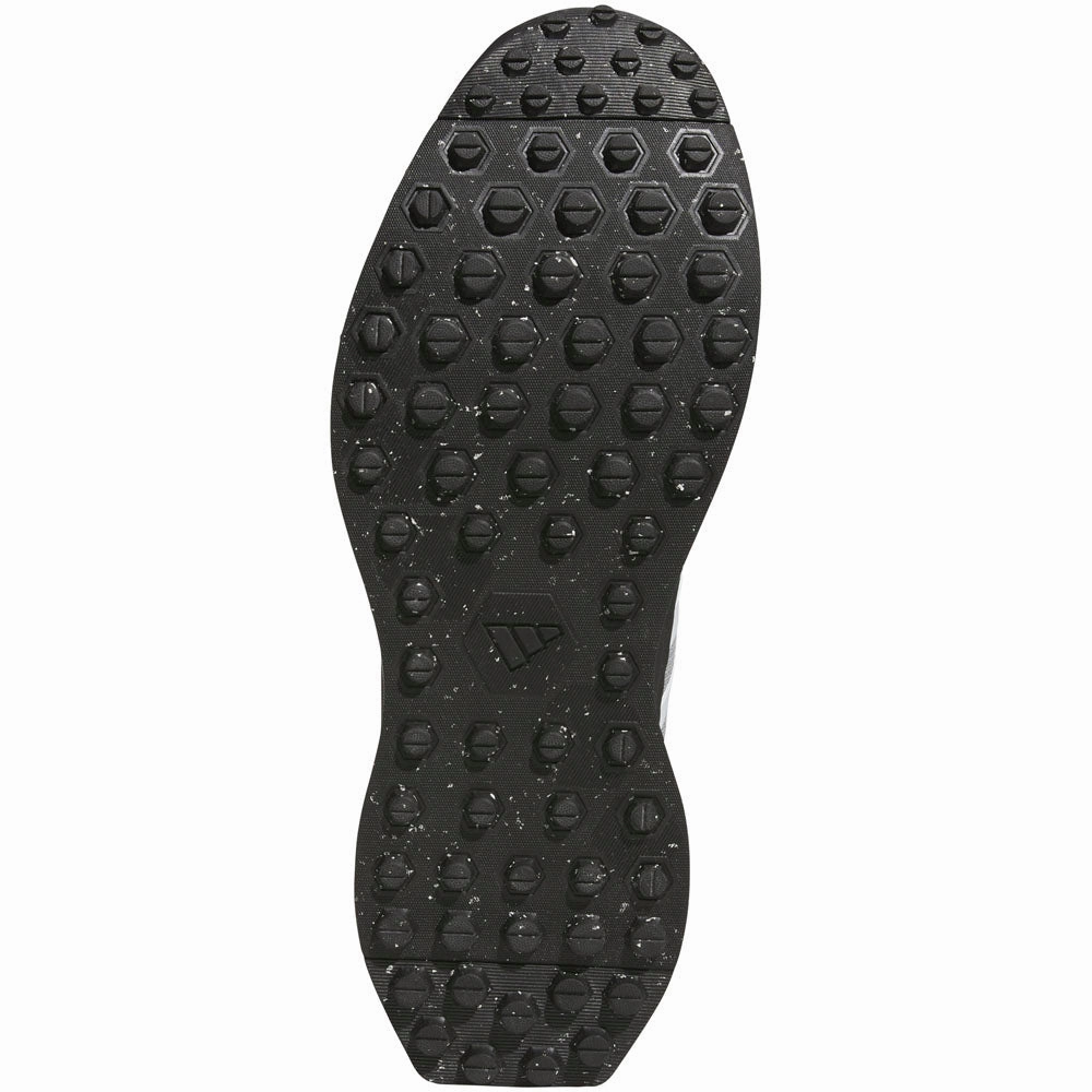 adidas S2G 24 Spikeless Waterproof Shoes - Grey Three/White/Core Black Performance Golf Footwear