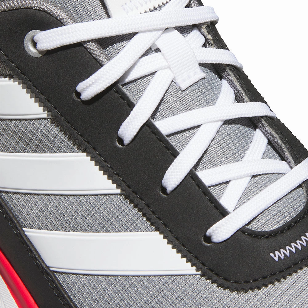 adidas S2G 24 Spikeless Waterproof Shoes - Grey Three/White/Core Black Performance Golf Footwear