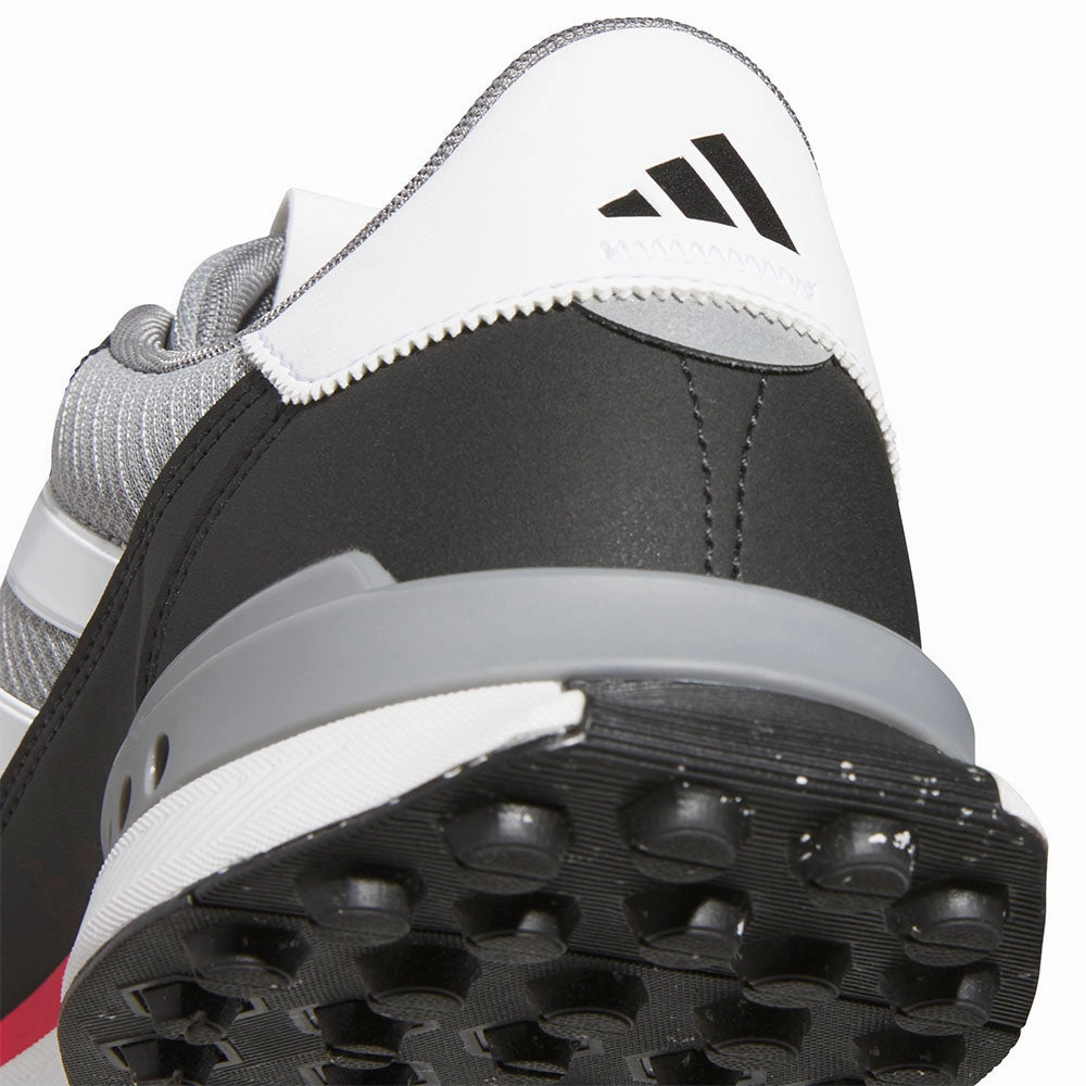 adidas S2G 24 Spikeless Waterproof Shoes - Grey Three/White/Core Black Performance Golf Footwear