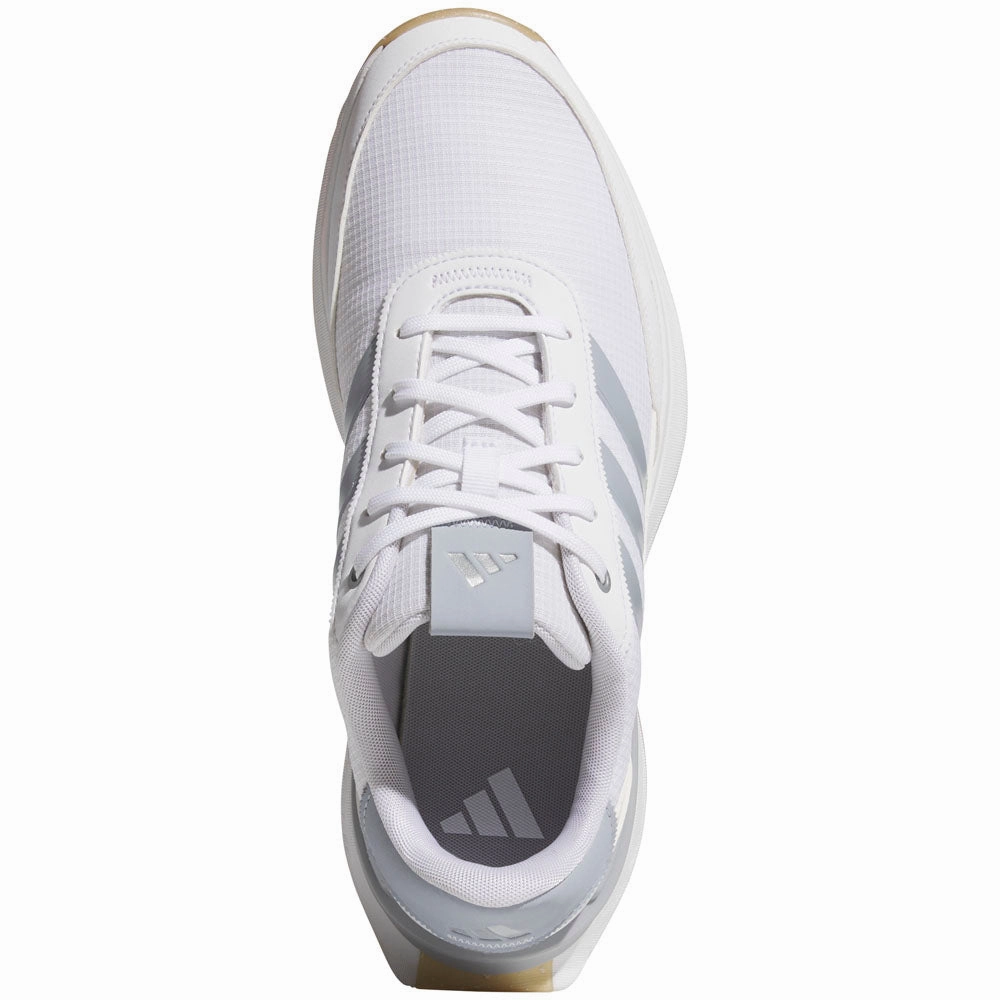 adidas S2G 24 Spikeless Waterproof Shoes - White/Halo Silver/Gum 4 Performance Golf Footwear