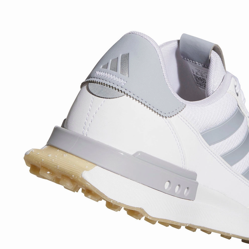 adidas S2G 24 Spikeless Waterproof Shoes - White/Halo Silver/Gum 4 Performance Golf Footwear