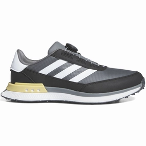 adidas S2G BOA '24 Spikeless Waterproof Shoes - Grey Three/Ftwr White/Core Black Adidas golf footwear options