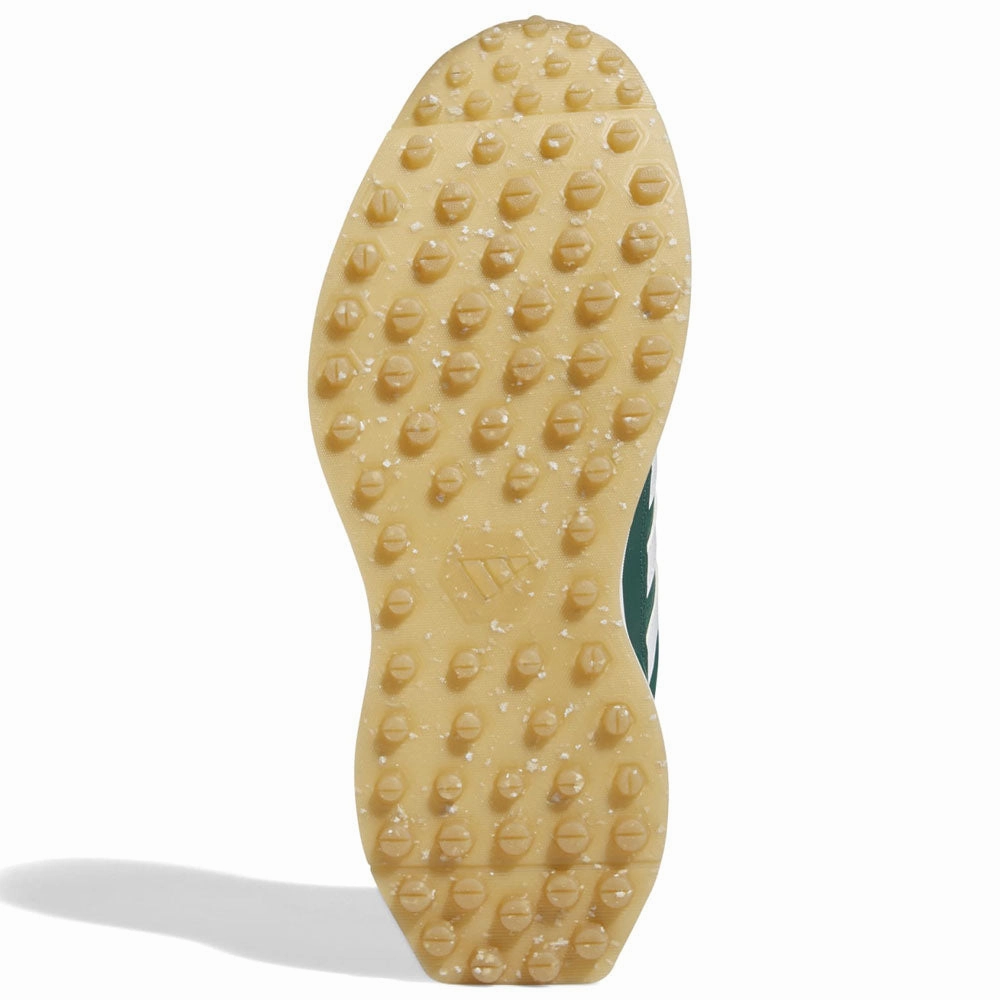 adidas S2G Leather '24 Spikeless Waterproof Shoes - Collegiate Green/Ftwr White/Gum 4 Performance Golf Footwear