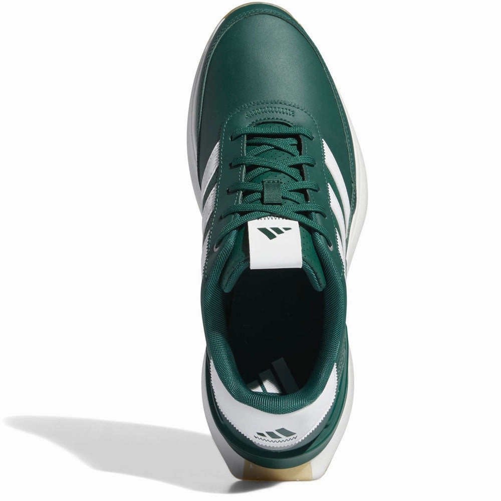 adidas S2G Leather '24 Spikeless Waterproof Shoes - Collegiate Green/Ftwr White/Gum 4 Performance Golf Footwear
