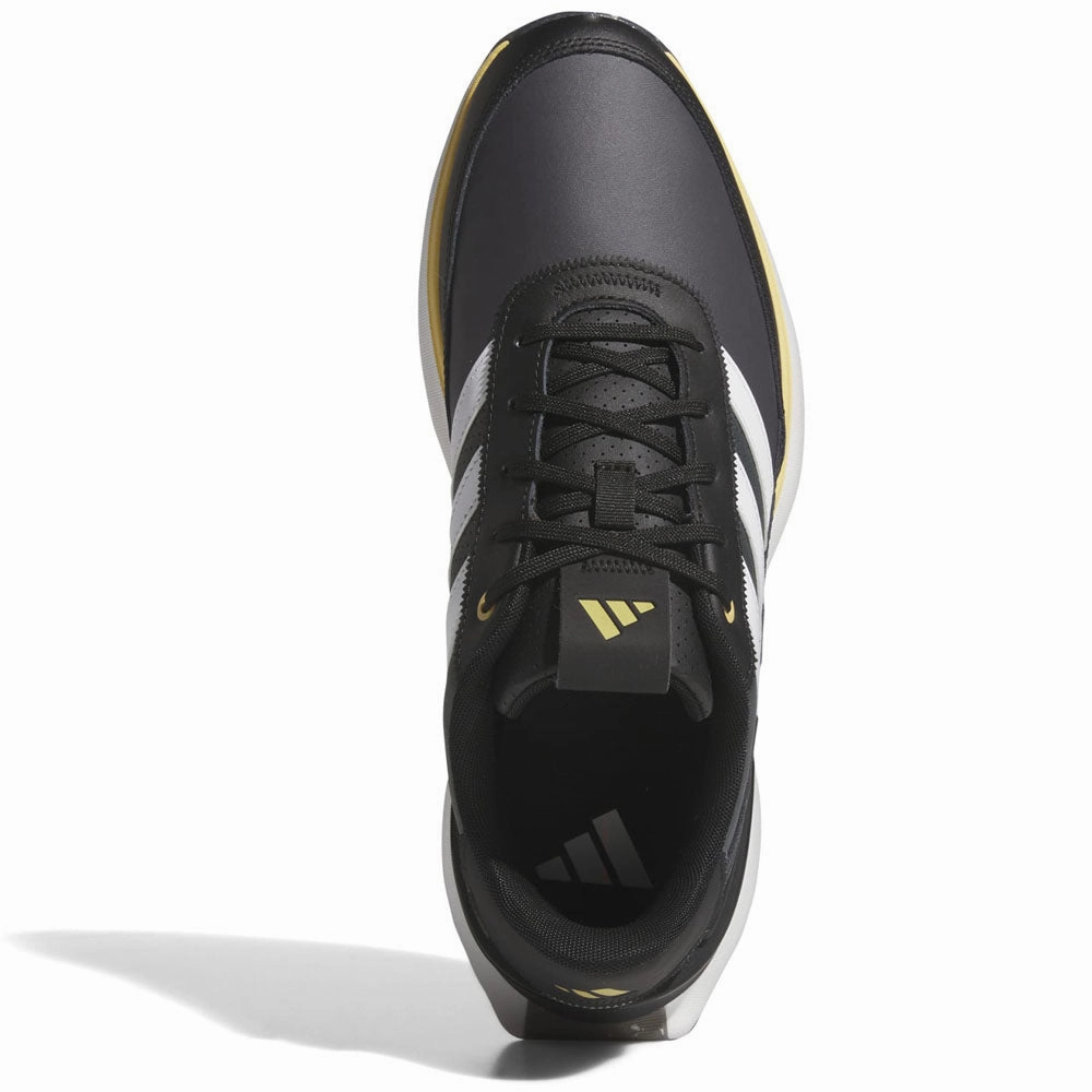 adidas S2G Leather '24 Spikeless Waterproof Shoes - Core Black/Ftwr White/Oat Performance Golf Footwear