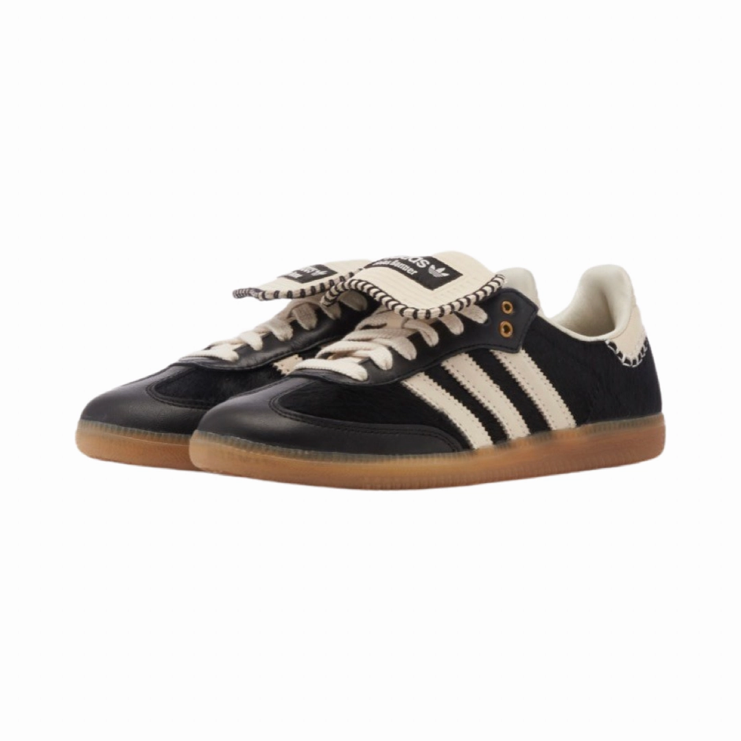 Adidas Samba Wales Bonner WB Pony Black White Snowproof Outdoor Boots