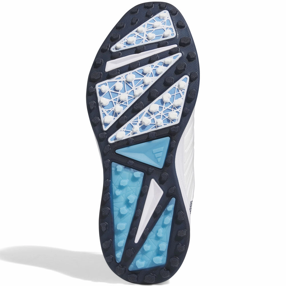 adidas Solarmotion 24 Spikeless Waterproof Shoes - Ftwr White/Ftwr White/Collegiate Navy Performance Golf Footwear