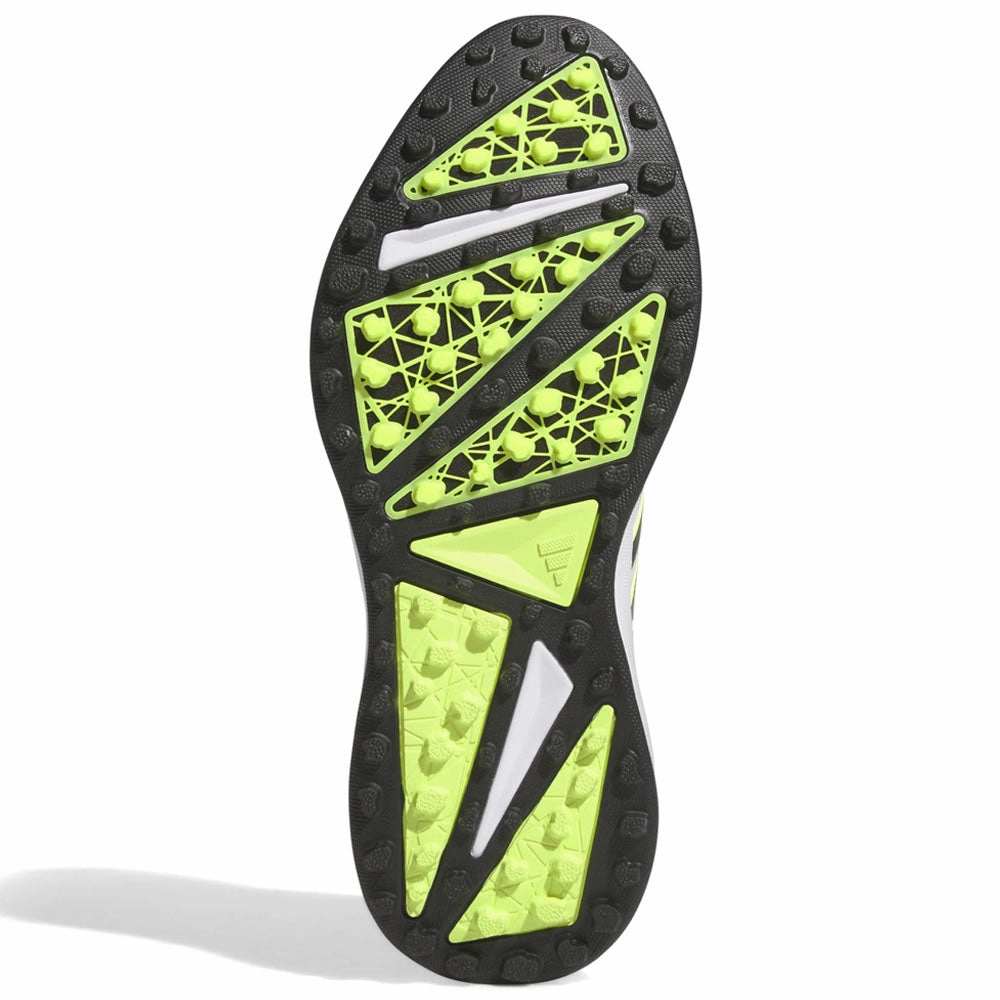 adidas SOLARMOTION '24 Spikeless Waterproof Shoes - Ftwr White/Core Black/Lucid Lemon Performance Golf Footwear