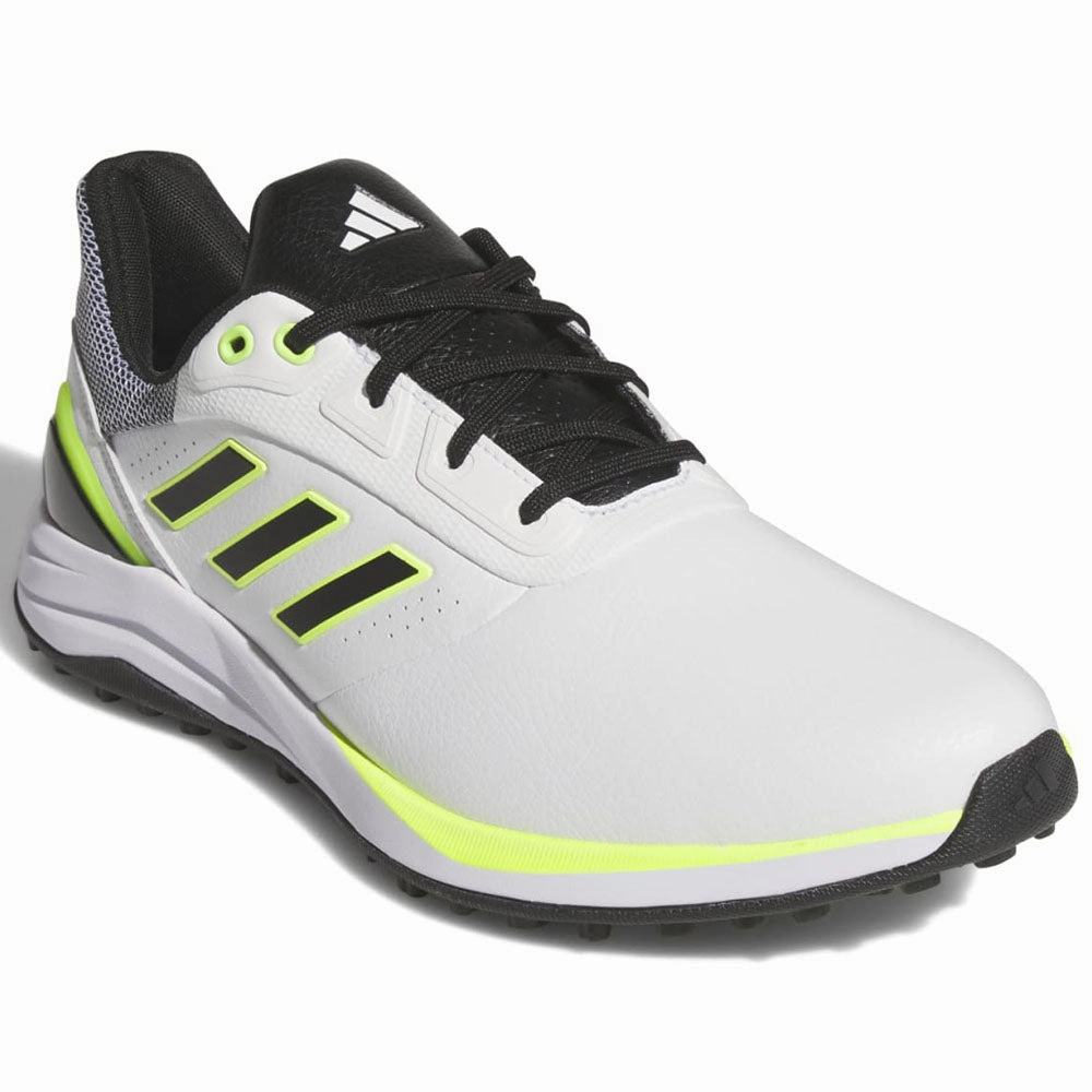 adidas SOLARMOTION '24 Spikeless Waterproof Shoes - Ftwr White/Core Black/Lucid Lemon Performance Golf Footwear