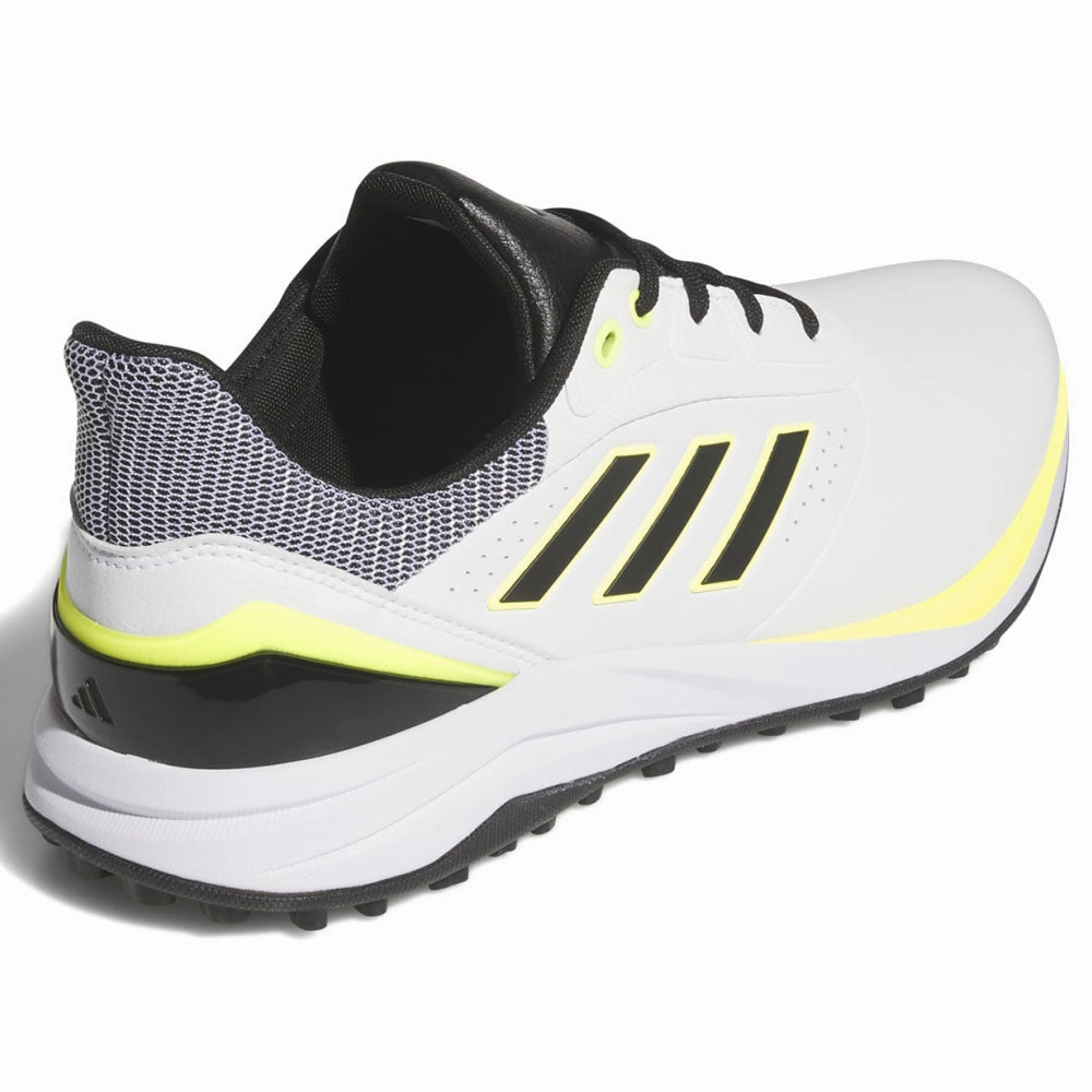 adidas SOLARMOTION '24 Spikeless Waterproof Shoes - Ftwr White/Core Black/Lucid Lemon Performance Golf Footwear