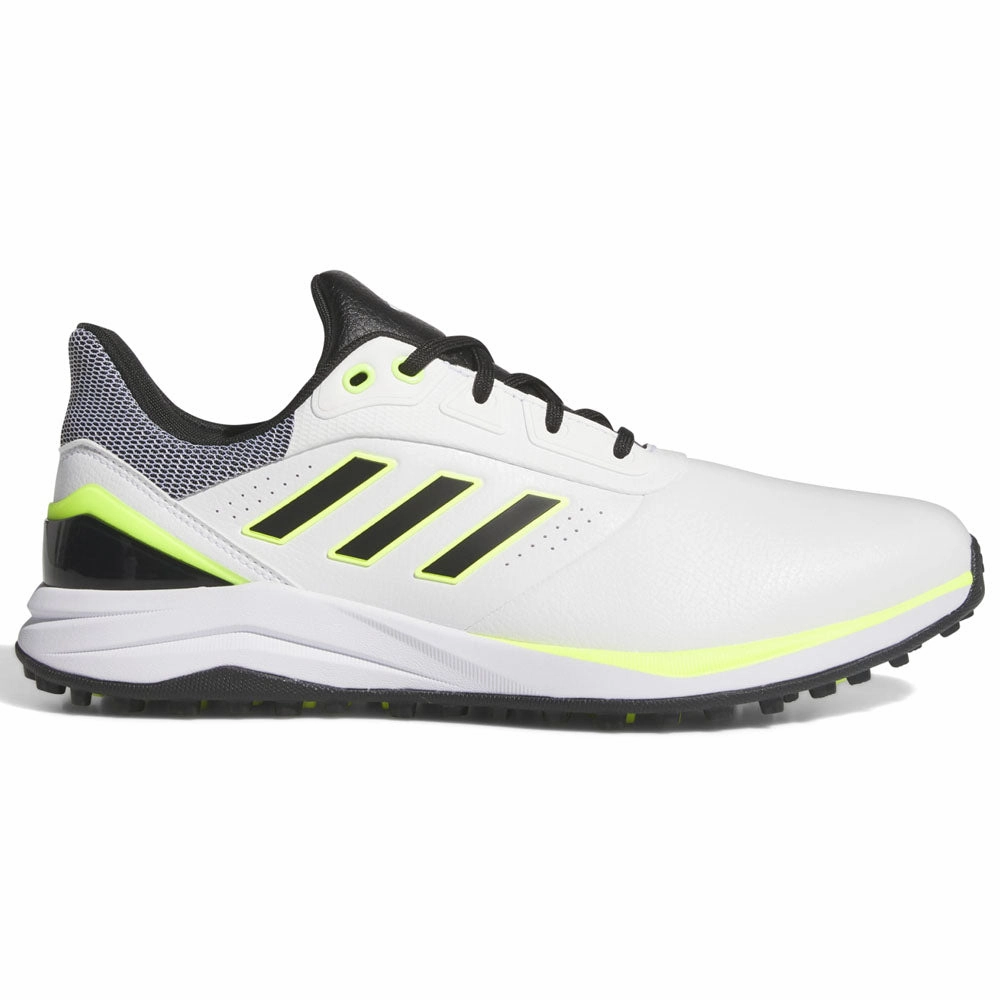 adidas SOLARMOTION '24 Spikeless Waterproof Shoes - Ftwr White/Core Black/Lucid Lemon Adidas golf footwear options