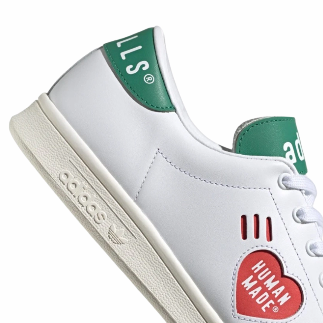 Adidas Stan Smith Human Made White Green Snowproof Outdoor Boots