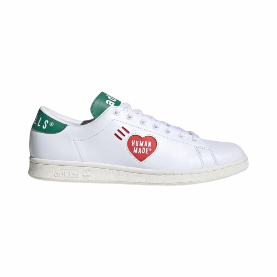 Adidas Stan Smith Human Made White Green Off-White footwear options